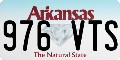 AR license plate 976VTS