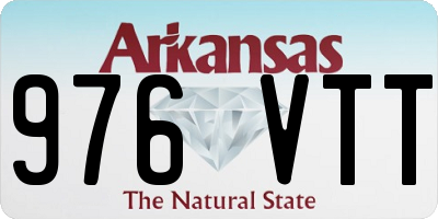 AR license plate 976VTT