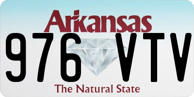 AR license plate 976VTV