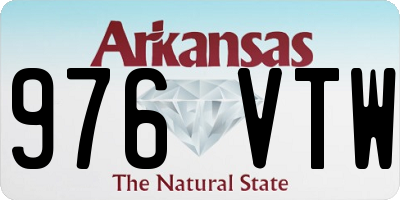 AR license plate 976VTW