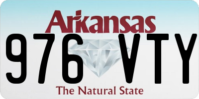 AR license plate 976VTY
