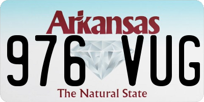 AR license plate 976VUG