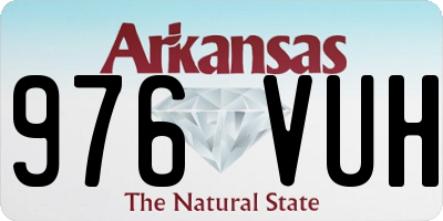AR license plate 976VUH