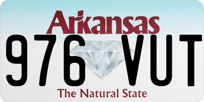 AR license plate 976VUT