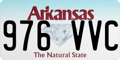 AR license plate 976VVC