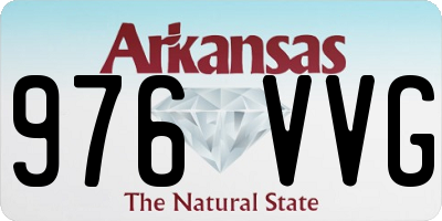 AR license plate 976VVG