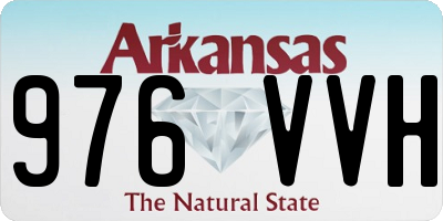 AR license plate 976VVH