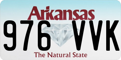 AR license plate 976VVK