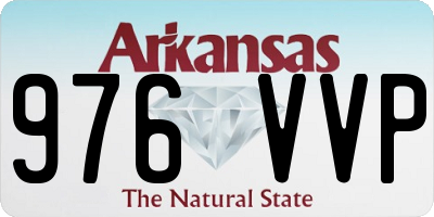 AR license plate 976VVP