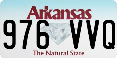 AR license plate 976VVQ
