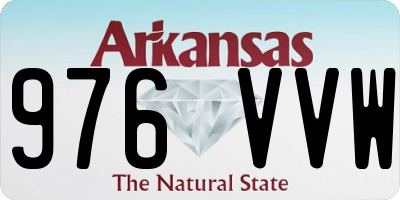 AR license plate 976VVW