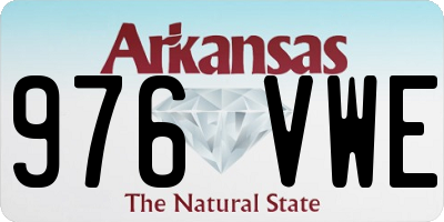 AR license plate 976VWE