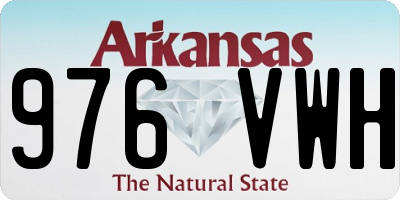 AR license plate 976VWH