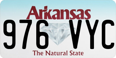AR license plate 976VYC