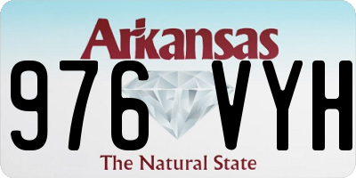 AR license plate 976VYH