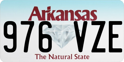 AR license plate 976VZE