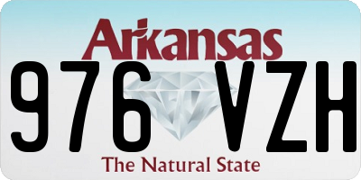 AR license plate 976VZH