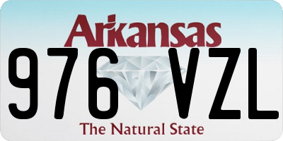 AR license plate 976VZL