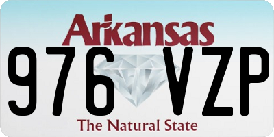 AR license plate 976VZP