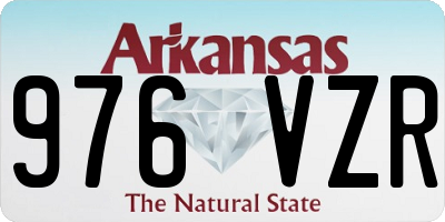 AR license plate 976VZR
