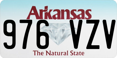 AR license plate 976VZV