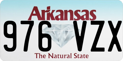 AR license plate 976VZX