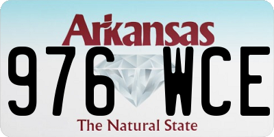AR license plate 976WCE