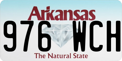 AR license plate 976WCH