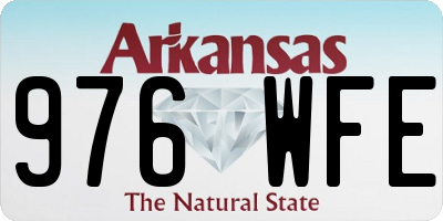 AR license plate 976WFE