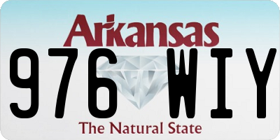 AR license plate 976WIY