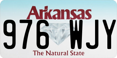 AR license plate 976WJY