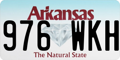 AR license plate 976WKH