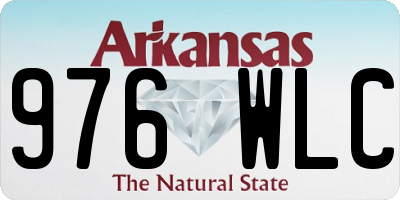 AR license plate 976WLC