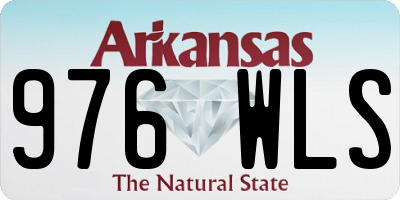 AR license plate 976WLS