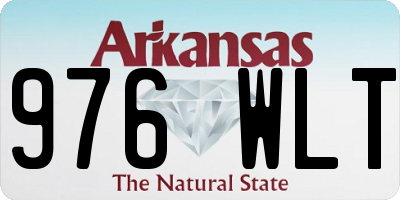 AR license plate 976WLT