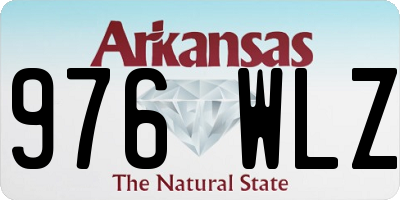 AR license plate 976WLZ