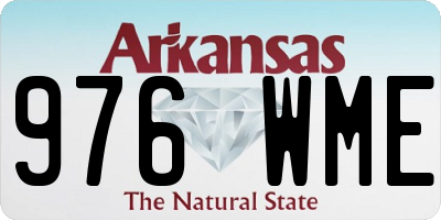 AR license plate 976WME