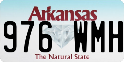AR license plate 976WMH