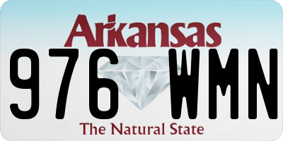 AR license plate 976WMN