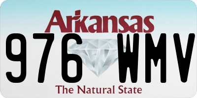 AR license plate 976WMV