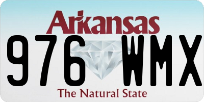 AR license plate 976WMX