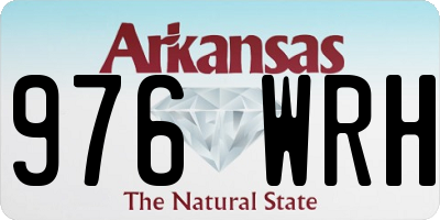 AR license plate 976WRH