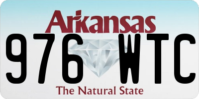 AR license plate 976WTC