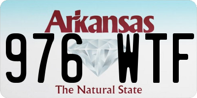 AR license plate 976WTF