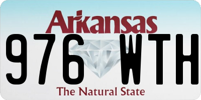 AR license plate 976WTH