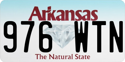 AR license plate 976WTN