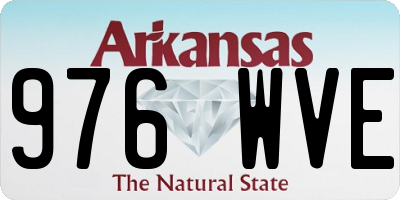 AR license plate 976WVE