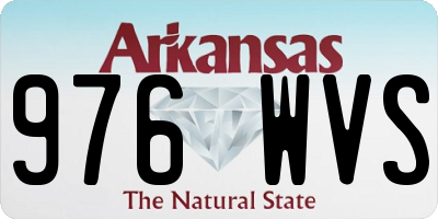 AR license plate 976WVS