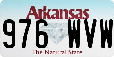 AR license plate 976WVW