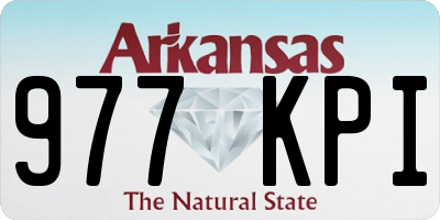 AR license plate 977KPI